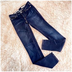 Pilcro And The Letterpress Mid Rise‎ Skinny Jeans 24